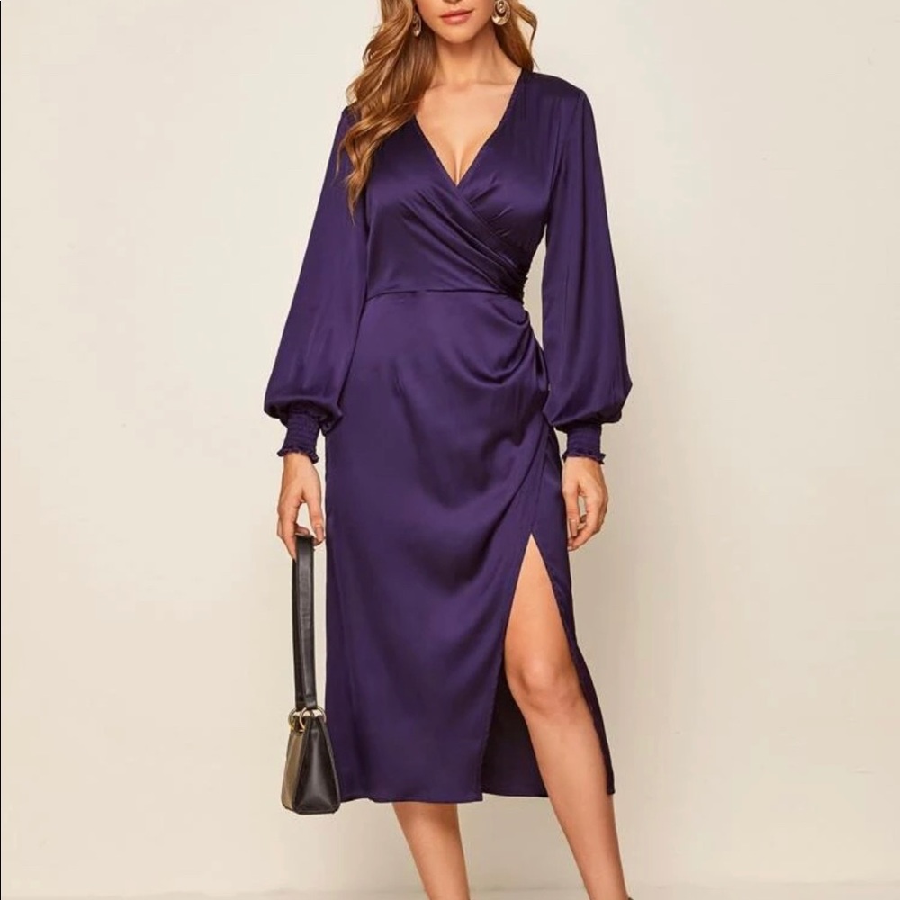 New SHein purple dress Sz. XL